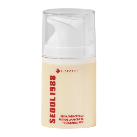 K-SECRET - SEOUL 1988 Cream : Retinal Liposome 1% + Fermented Rice - Feszesítő Krém Retinallal - 50ml
