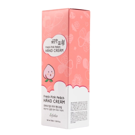 Esfolio - Fresh Pink Peach Hand Cream - Frissítő Barackos Kézkrém - 100ml