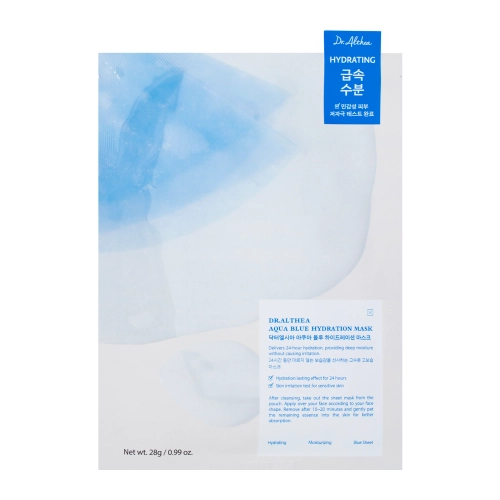Dr. Althea - Aqua Blue Hydration Mask - Hidratáló fátyolmaszk - 28g