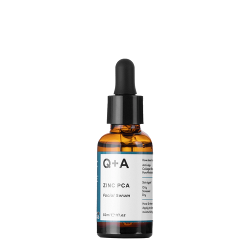 Q+A - Zinc PCA - Facial Serum - Gyógyító és Regeneráló Arcszérum PCA cinkkel - 30ml