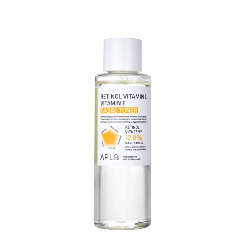 APLB - Retinol Vitamin C Vitamin E Facial Toner - Arctonik Retinollal, C- és E-vitaminnal - 160ml