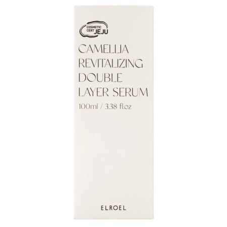 ELROEL - Camellia Revitalizing Double Layer Serum - Revitalizáló Hatású Kétfázisú Szérum - 100ml