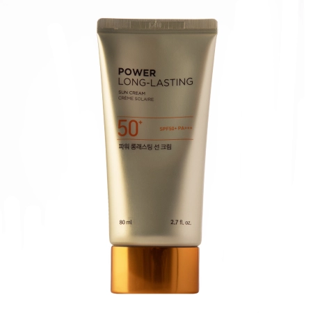 The Face Shop - Power Long - Lasting - Sun Cream SPF 50+ PA+++ - Vízálló Fényvédő Krém - 80ml