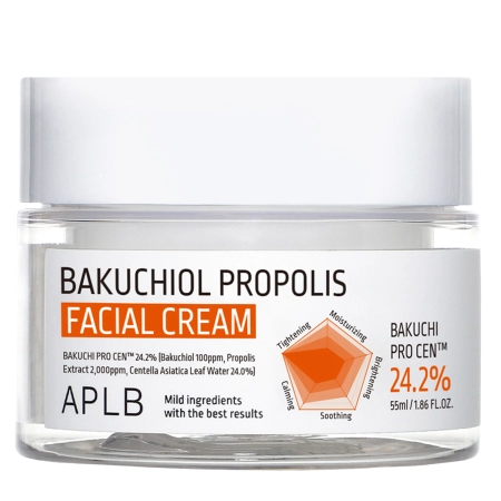 APLB - Bakuchiol Propolis Facial Cream - Feszesítő Arckrém - 55ml