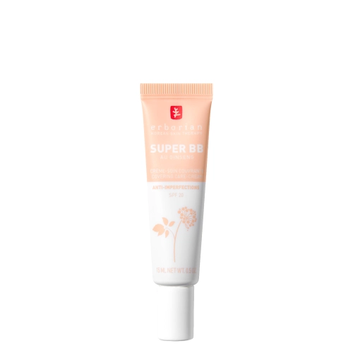 Erborian - Super BB Au Ginseng Clair - Fedő, Bőrhibákat Korrigáló Krém - 15ml