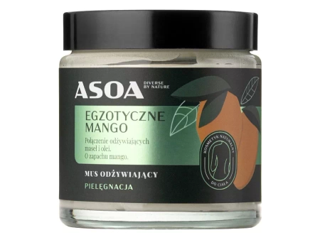 Asoa - Tápláló Testvaj Egzotikus Mangó Shea Vajjal - 120ml