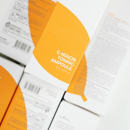 Isntree - C-NIACIN Toning Ampoule - C-vitamin és Niacinamid Tonizáló Ampulla - 50ml