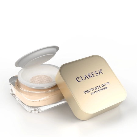 Claresa - Photofix Dust Matte Powder - Mattító Áttetsző Púder - Universal - 8g