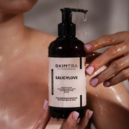 SkinTra - Salicylove - Szalicilsavas Tusfürdő Gél - 250ml 