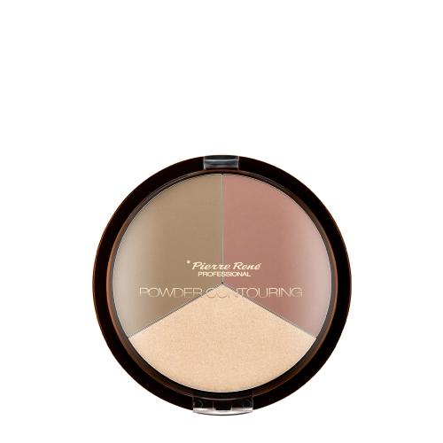 Pierre Rene - Powder Contouring - Arckontúrozó Paletta - 02 - 23g
