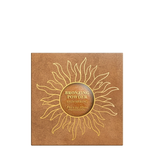 Pierre Rene - Bronzing Powder Shimmering - Bronzosító és Ragyogtató Púder - 7,5g