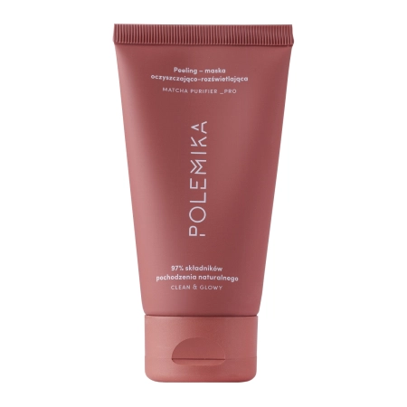 Polemika - Matcha Purifier - Tisztító és Világosító Hámlasztó Maszk - 75ml