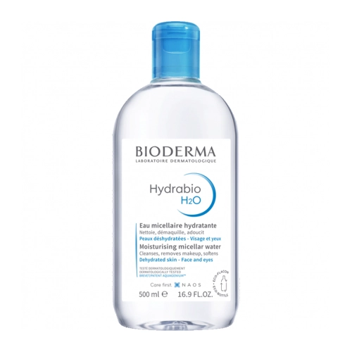 Bioderma - Hydrabio H2O - Micellás Folyadék Vízhiányos Bőrre - 500ml