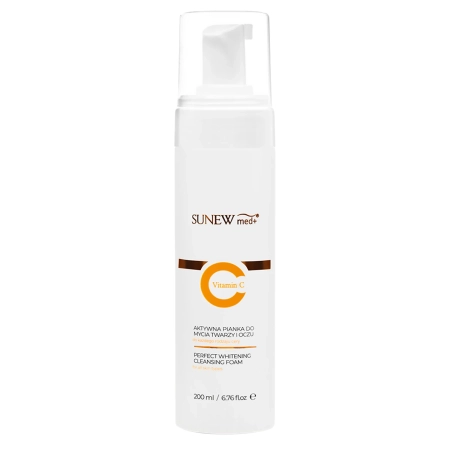 SunewMed+ - Aktív Arctisztító és Szemsminket Eltávolító Hab - 200ml