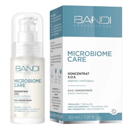Bandi - Microbiome Care - S.O.S Mélyhidratáló Bőrápoló Koncentrátum - 30ml