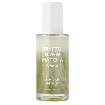 House of Hur - Phyto Brew Matcha Ampoule - Ampulla Hidratáló és Ragyogtató Hatással - 50ml