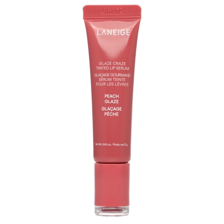 Laneige - Glaze Craze Tinted Lip Serum - Színezett Ajakszérum - Peach Glaze - 12g