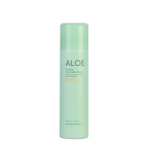 Holika Holika - Aloe Ice Cooling Sun Spray SPF50+/PA++++ - Napvédő Hűsítő Spray - 100ml