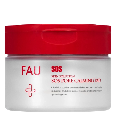 FAU - Skin Solution SOS Pore Calming Pad - Nyugtató Arckorongok - 70db/175ml