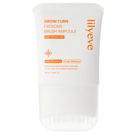 lilyeve - Grow:Turn Exosome Brush Ampoule - Erősítő Hatású Fejbőr Ampulla - 100ml