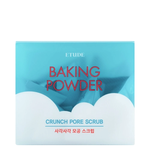 Etude House - Baking Powder Crunch Pore Scrub - Finomszemcsés Pórustisztító Hámlasztó (tasakok) - 7g x 24db