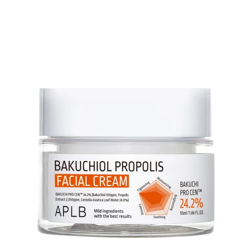 APLB - Bakuchiol Propolis Facial Cream - Feszesítő Arckrém - 55ml