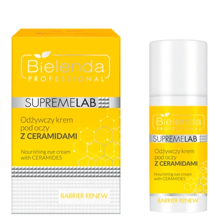 Bielenda Professional - Supremelab Barrier Renew - Tápláló Szemkörnyékápoló Krém Ceramidokkal - 15ml