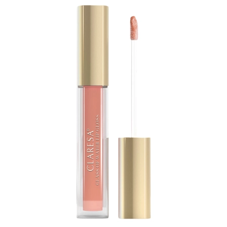 Claresa - Glass Of Water Lip Gloss - Szájfény Tükörfény Hatással - Iced Latte - 06 - 2 g