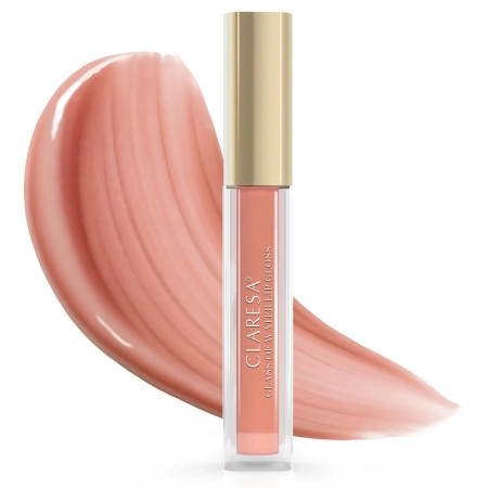 Claresa - Glass Of Water Lip Gloss - Szájfény Tükörfény Hatással - Iced Latte - 06 - 2 g