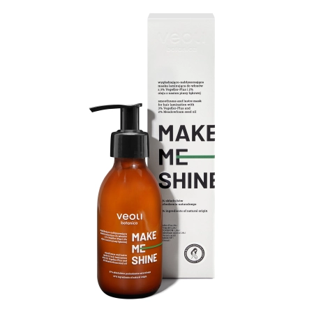 Veoli Botanica - Make Me Shine - Simító és Fényesítő Lamináló Hajmaszk - 140ml