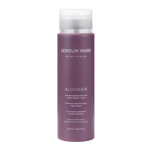 Sensum Mare - Alogohair - Strengthening Protein Conditioner - Mask - Protein Hajkondicionáló és Regeneráló Maszk - 250ml
