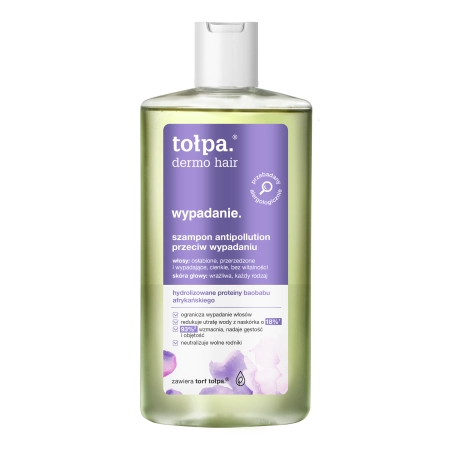 Tołpa - Dermo Hair - Antipollution Hajhullás Elleni Sampon - 250ml