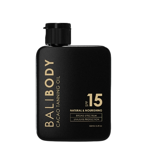 Bali Body - Cacao Tanning Oil SPF15 - Fényvédő Olaj Kakaóvajjal - 100ml