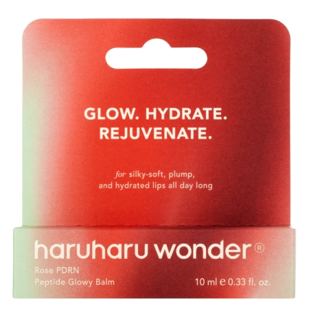 Haruharu Wonder - Rose PDRN Peptide Glowy Balm - Hidratáló Ajakbalzsam - 10ml