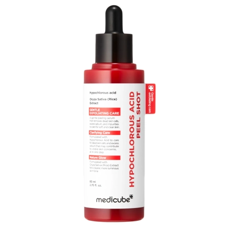 Medicube - Hypochlorous Acid Peel Shot - Regeneráló és Hámlasztó Hatású Szérum - 80ml