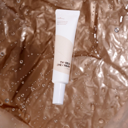 Isntree - TW-REAL Eye Cream - Ránctalanító Szemkörnyékápoló Krém Probiotikumokkal - 30ml