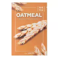 The SAEM - Natural Oatmeal Mask Sheet - Fátyolmaszk Zabbal - 21 ml