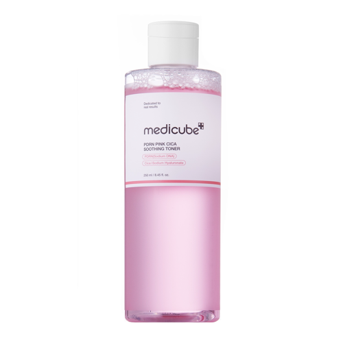 Medicube - PDRN Pink Cica Soothing Toner - Hidratáló és Világosító Arctonik - 250ml