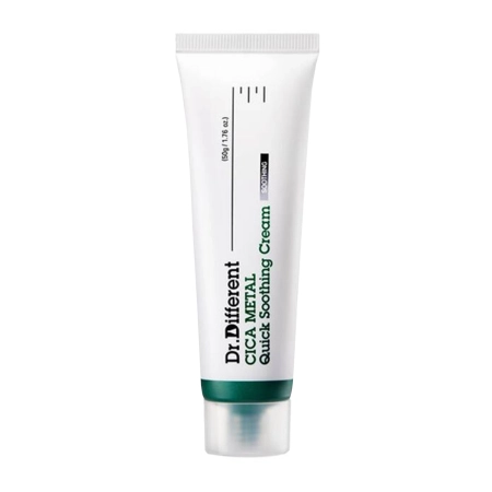 Dr.Different - Metal Quick Soothing Cream - Bőrnyugtató Arckrém - 50g