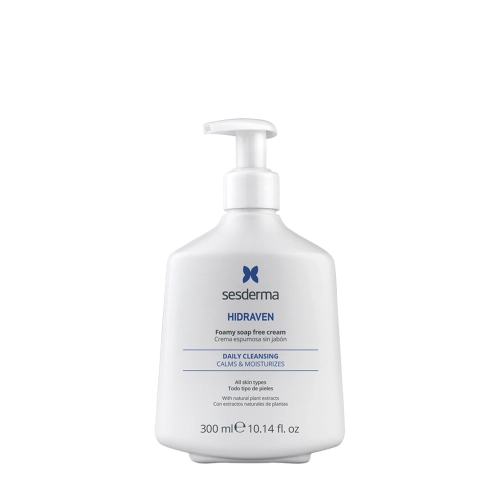 sesderma - Hidraven Foamy Soapless Soap - Szappan Nélküli Habzó Krém - 300 ml