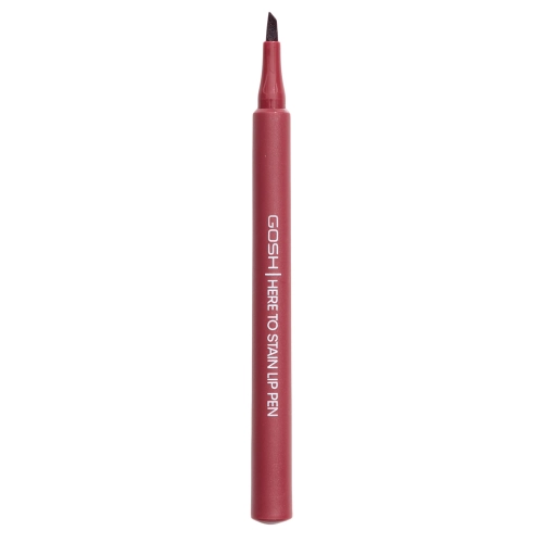 GOSH - Here To Stain Lip Pen - Hosszantartó Filces Szájkontúrceruza- 010 Berry Stain - 1ml