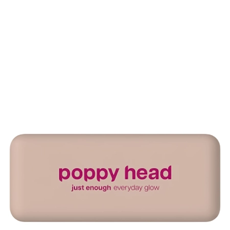 Poppy Head - Just Enough Everyday Glow Eyeshadow Palette - Csillogó Szemhéjfestékek Paletta - 01 Shine Agenda - 4,8g