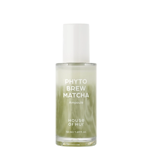 House of Hur - Phyto Brew Matcha Ampoule - Ampulla Hidratáló és Ragyogtató Hatással - 50ml