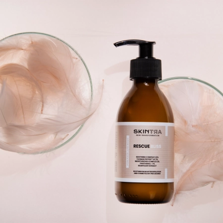 SkinTra - Rescue Bliss - Arc- és Testbalzsam Szőrtelenítés és Kozmetikai Kezelések Után - 200ml 
