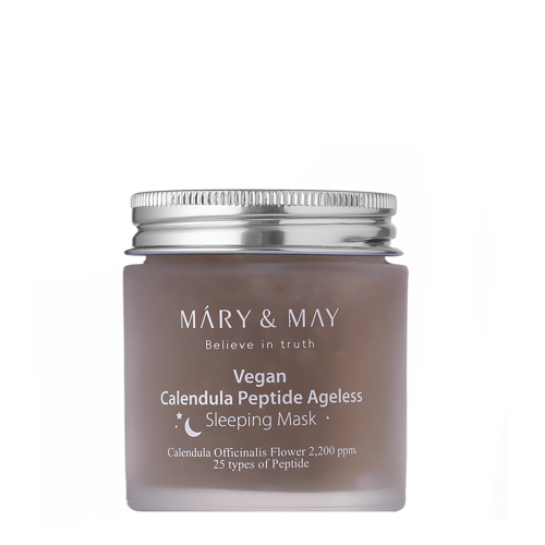 Mary&May - Calendula Peptide Ageless Sleeping Mask - Brnyugtató és Feszesítő Éjszakai Maszk - 110g
