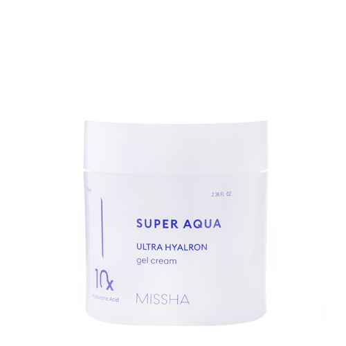 Missha - Super Aqua Ultra Hyalron Gel Cream - Hidratáló Arckrém - 70ml