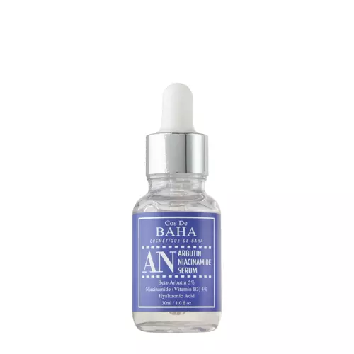 Cos De BAHA - AN Arbutin Niacinamide Serum - Világosító Szérum Arbutinnal és Niacinamiddal - 30ml