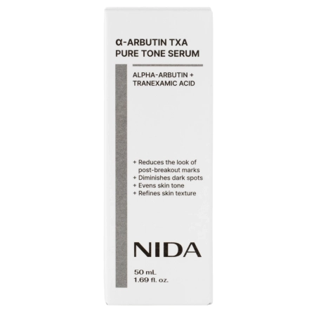 NIDA - α-Arbutin TXA Pure Tone Serum - Világosító Arcszérum - 50ml