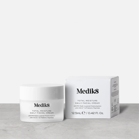 Medik8 - Total Moisture Daily Facial Cream - Intenzíven Hidratáló Arckrém - 12,5ml