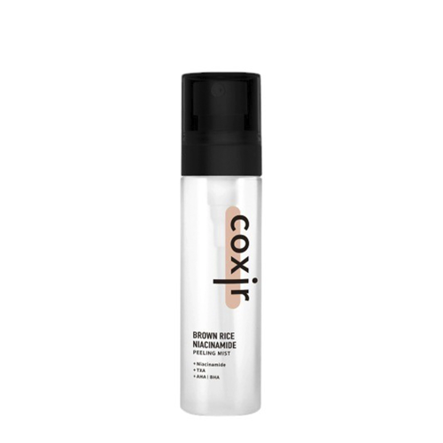 Coxir - Brown Rice Niacinamide Peeling Mist - Hámlasztó Arcpermet - 80ml